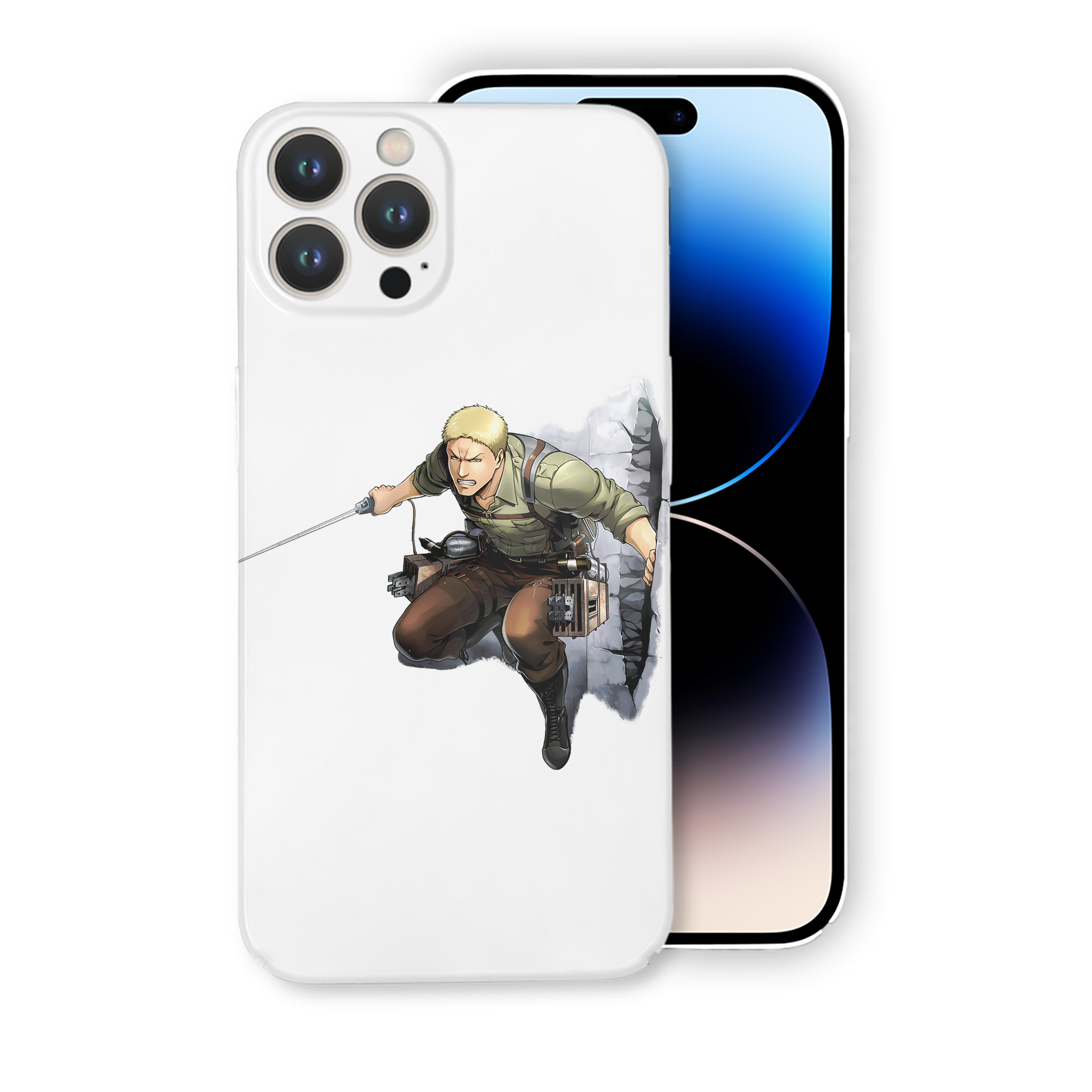（画像用） 進撃の巨人 ライナー・ブラウン Attack on Titan Reiner Braun 【iPhone 14シリーズ対応】ハードケース